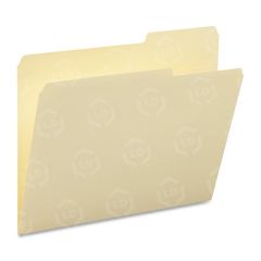 Smead Manila File Folder - Letter - 8.50" x 11" - 2/5 Tab Cut on Right - Manila - 100 / Box
