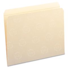 Smead Fastener Folder - 50 per box Letter - 8.50" x 11" - 1 x Prong - Manila