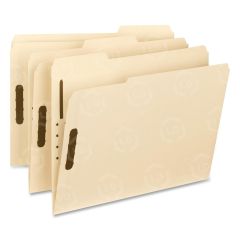 Smead Fastener Folder - 50 per box - 8.5" x 11" - Manila