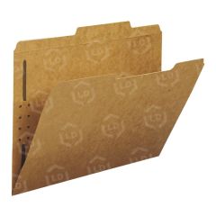 Smead Kraft Fastener Folder - 50 per box Letter - 8.50" x 11" - Kraft