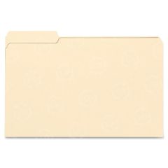 Smead Manila File Folder - Legal - 8.50" x 14" - 1/3 Tab Cut on Left - Manila - 100 / Box
