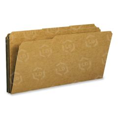 Smead Kraft File Folder - 100 per box Legal - 8.50" x 14" - Kraft - Kraft