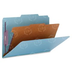 Smead SafeSHIELD Colored Classification Folder - 8.50" x 14" - Blue