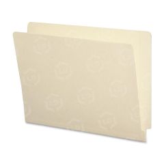 Smead Shelf-Master End Tab Folder - 100 per box Letter - 11 pt. - Manila