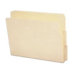 Smead Shelf-Master End Tab Folder - 100 per box Letter - Manila