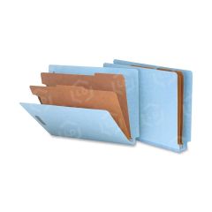 Smead Classification Folder - 8.50" x 11" - Blue