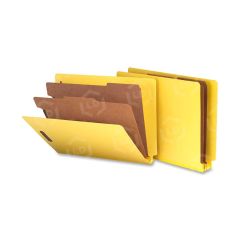 Smead Classification Folder - 8.50" x 11" - Yellow