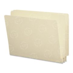 Smead Shelf-Master End Tab Folder - 100 per box Legal - 8.50" x 14" - Manila