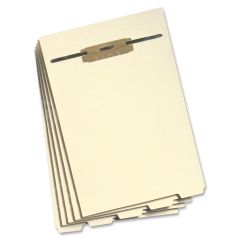 Smead Folder Divider with Fastener - 50 per pack Letter - 8.50" x 11" - Manila