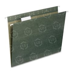 Smead Hanging File Folder - 8.50" x 11" - Green