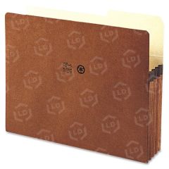 Smead TUFF Pocket File Pocket - 25 per box 10" x 11.75" - Redrope
