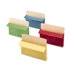 Smead TUFF Pocket Colored Top Tab File Pocket - 25 per box