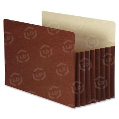 Smead TUFF Pocket Heavyweight File Pocket - 5 per box Legal - 8.50" x 14" - Redrope