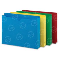 Smead Colored File Jacket - 50 per box Letter - 8.50" x 11" - 2" Expansion  -  Assorted