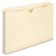 Smead Straight Cut File Jacket - 50 per box Legal - 8.50" x 14" - 1" - Manila