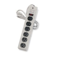 Compucessory 6 Outlets Power Strip