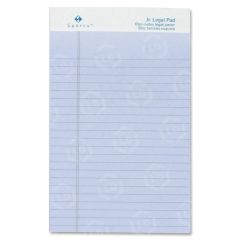 Sparco Colored Jr. Legal Ruled Writing Pads - 12 per dozen - 5" x 8" - Orchid Paper