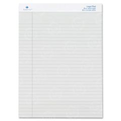Sparco Ivory Ruled Legal Pad - 50 Sheet - 8.50" x 11.75" - Ivory Paper