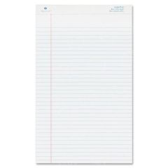 Sparco Microperforated Writing Pads - 50 Sheet - 16.00 lb - Legal/Wide Ruled - Legal - 8.50" x 14"