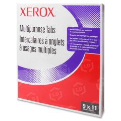 Xerox 3-Hole Straight Collated Tab Index Dividers - 250 per pack
