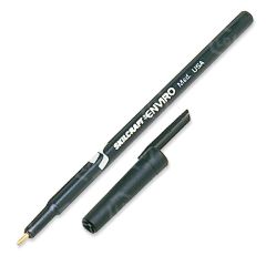 Skilcraft Stick Type Recycled Ballpoint Pen, Black - 12 Pack