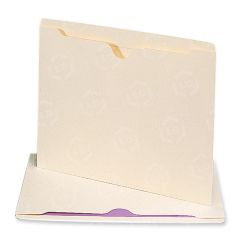 Smead File Jacket - 100 per box Letter - 8.50" x 11" - 11 pt. - Manila