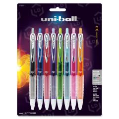 Uni-Ball Signo 207 Gel Pen, Assorted - 8 Pack