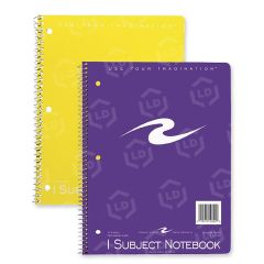 Roaring Spring 1-Subject Spiral bound Notebook - 70 Sheet - 15.00 lb - College Ruled - 8" x 10.50"