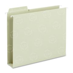 Smead FasTab Hanging Box Bottom Folder - 20 per box Letter - 8.50" x 11" - Moss