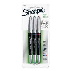 Sharpie Grip Ballpoint Pen, Assorted - 3 Pack