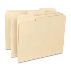 Smead WaterShed Cutless Top Tab File Folder - 100 per box Letter - 8.50" x 11" - Manila