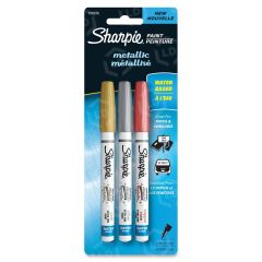 Sharpie Metallic Glitter Paint Marker - 3 per pack