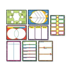 Carson-Dellosa Graphic Organizers Bulletin Board Set - 1 per pack