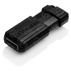 Pinstripe USB Drive 64GB - Black