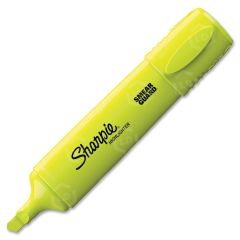Sharpie Smear Guard Blade Yellow Highlighter - 12 Pack