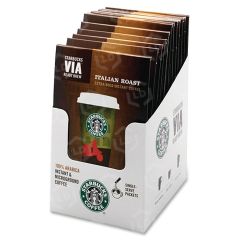 Starbucks VIA Ready Brew Italian Roast Coffee Instant - 8 per box