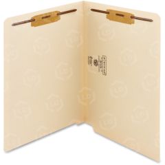 WaterShed/CutLess End Tab Fastener Folders Letter - 8.5" x 11"- Manila - 50 / Box