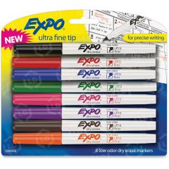 Expo Ultra-fine Point Low Odor Markers - 8 Pack