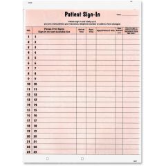 Patient Sign-In Label Forms