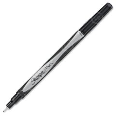 Sharpie Permanent Ink Pen, Black - 12 Pack