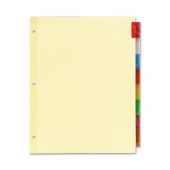 Avery Office Essentials Economy Insertable Tab Dividers - 8 per set