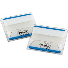 Post-it Extra Thick Durable Tab - 50 per pack Blank - 50 / Pack - Blue Tab