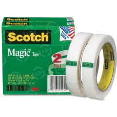 Scotch Magic Invisible Tape - 2 per pack