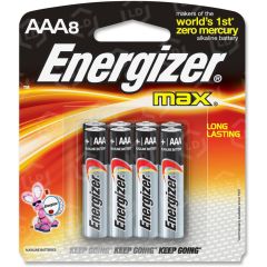 Energizer MAX E92MP-8 General Purpose AAA Battery - 8PK