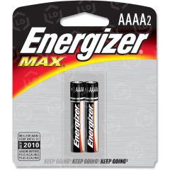 Energizer E96BP-2 AAAA Alkaline Cell Battery - 2PK
