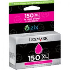 Lexmark OEM #150XL HY Magenta Ink Cartridge