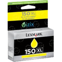 Lexmark OEM #150XL HY Yellow Ink Cartridge
