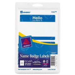 Avery Name Badge Label - 100 per pack