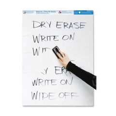 Rediform National Write-On Cling Sheets - 35 Sheet - 27" x 34"  - White Paper