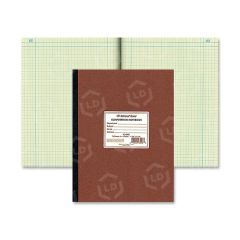 Rediform National Lab Computation Notebook - 75 Sheet - Quad Ruled - 9.25" x 11.75"